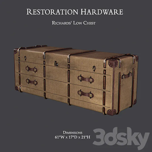 Richards ' Low Chest 3DModel