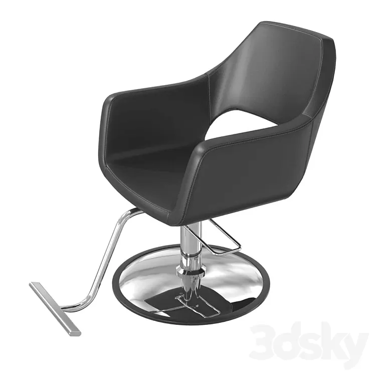Richardson Salon Styling Chair by Salon Smart 3D Model