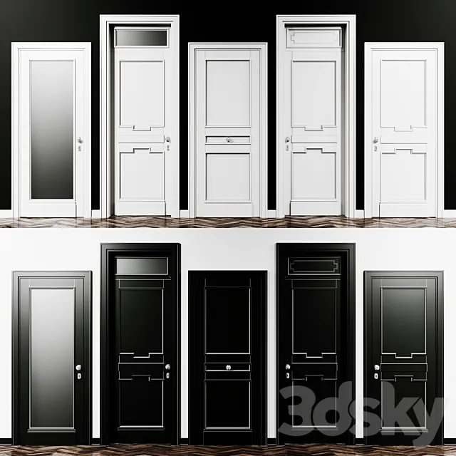 Richelieu door 3D Model