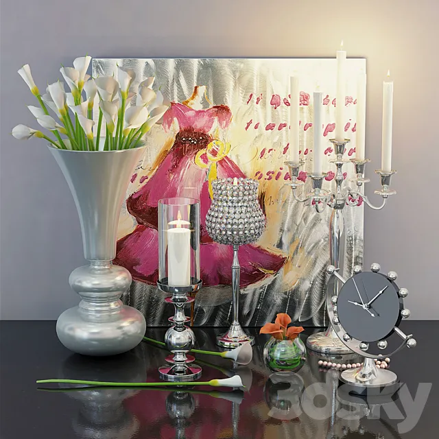 Richmond Interiors decoration 3D Model