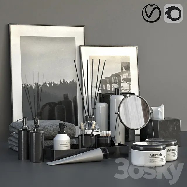 RICHTER Black decorative set Free Download