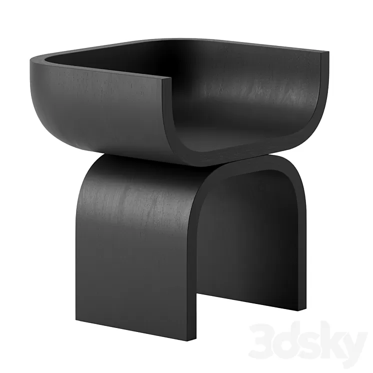 Rick chair by JORIS POGGIOLI 3D Model