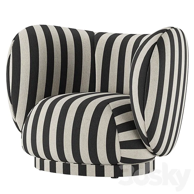 Rico Chair by Ferm LIVING 3D Model