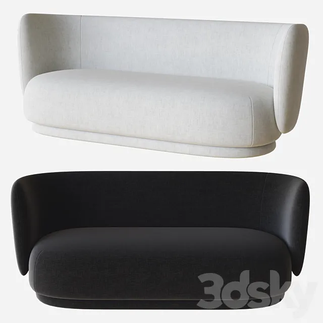 rico sofa ferm 3DModel