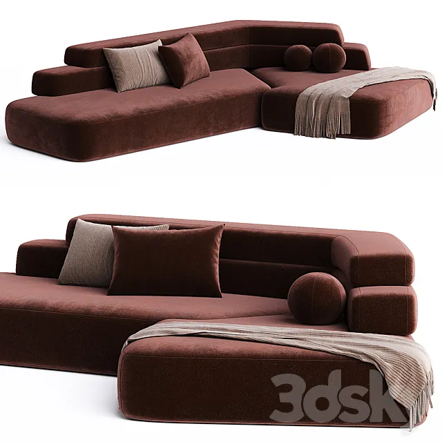 RIFT Sofa By Moroso 3DModel