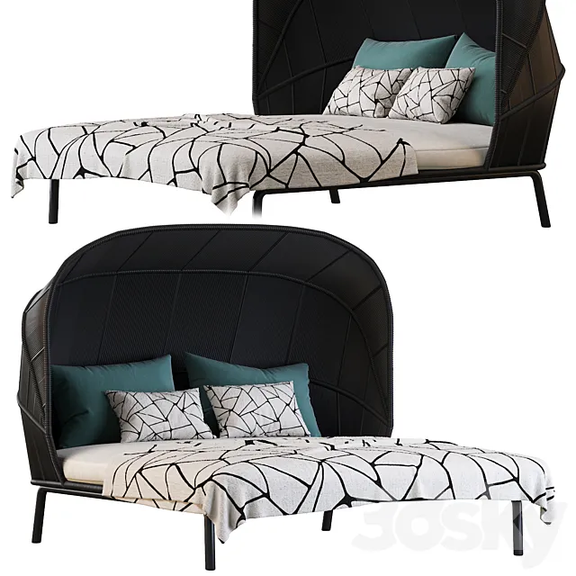 Rilly Cocoon Double Daybed 3DModel