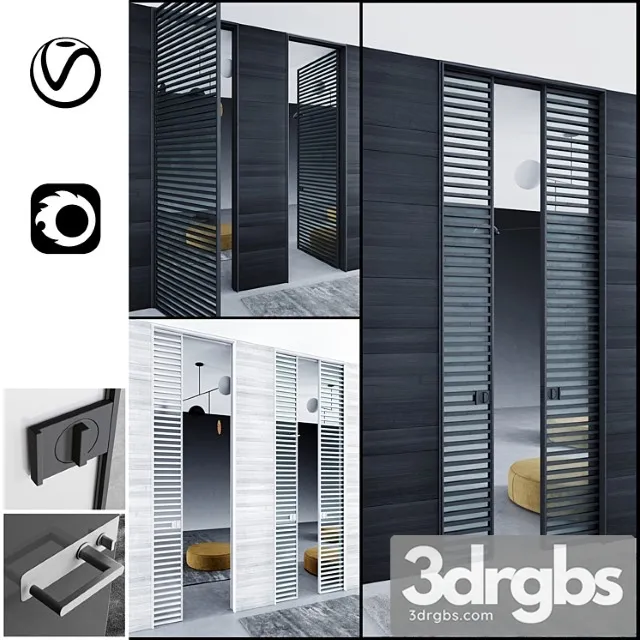 Rimadesio doors even   doors for office and home 3D Model Free
