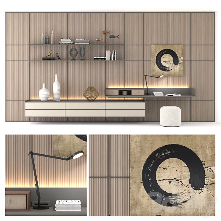 Rimadesio Self plan set 3D Model