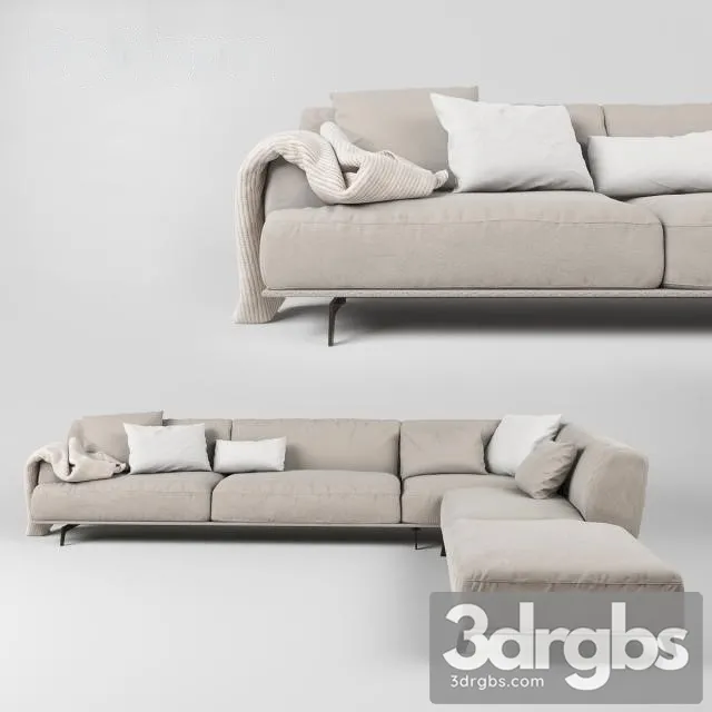 Rimo Led Bosma Sofa 3D Model Free