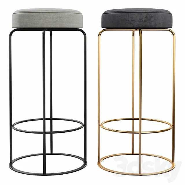 RING BARSTOOL MAXI 3DModel