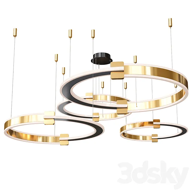 Ring Chandelier 3D Model