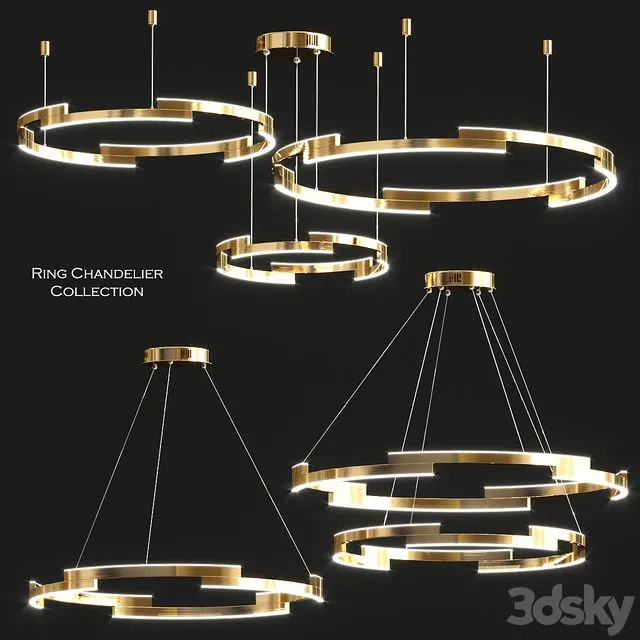 Ring chandelier collection Free Download