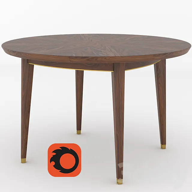 Ring table "Piacere Interiors" 3D Model