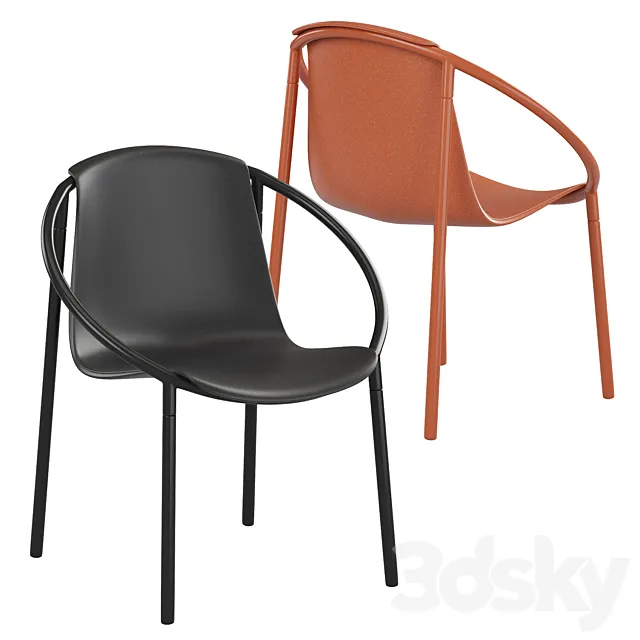 Ringo chair by Umbra 3 colors 3D Model