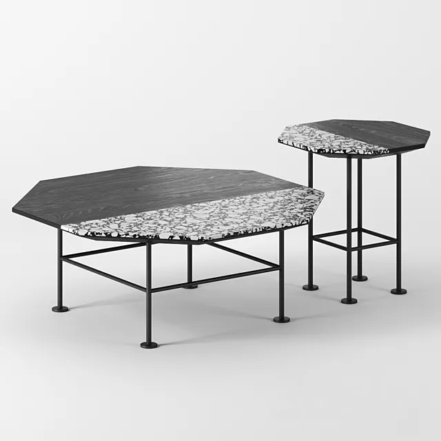 RINGO tables by Miniforms 3DModel