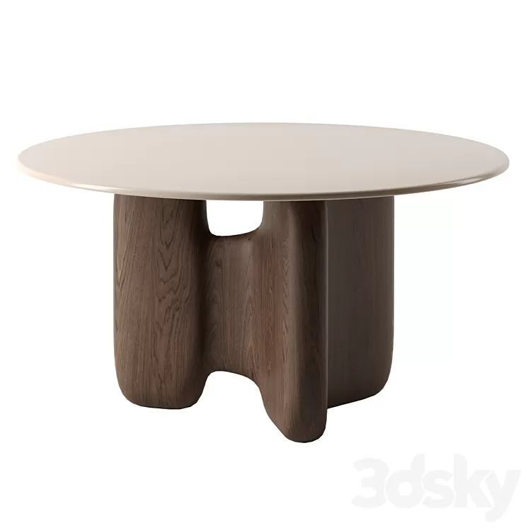 RIO IPANEMA dining table by Roche Bobois 3D Model