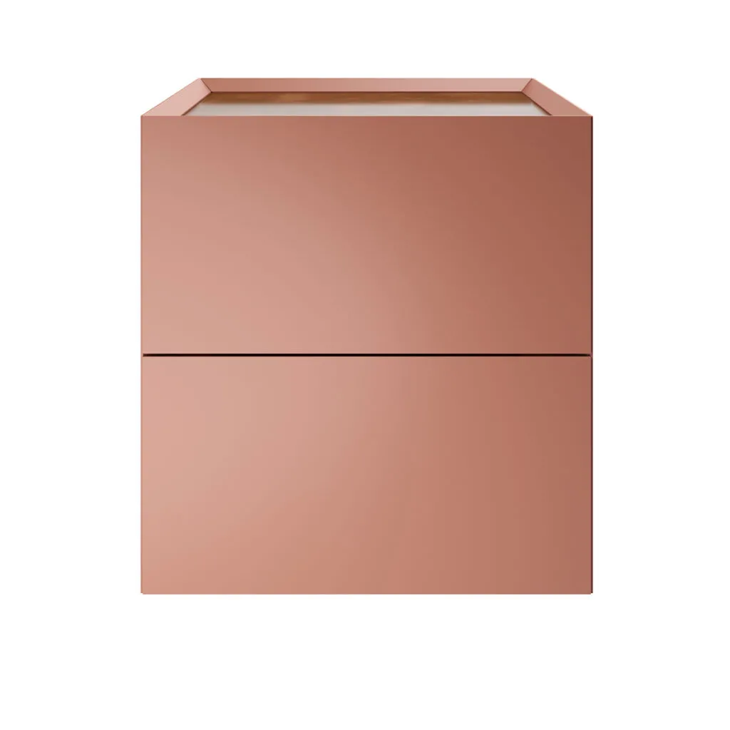 Riquadro Bedside Table with Drawers by Caccaro