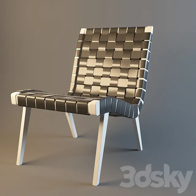 risom loungeknoll 3D Model