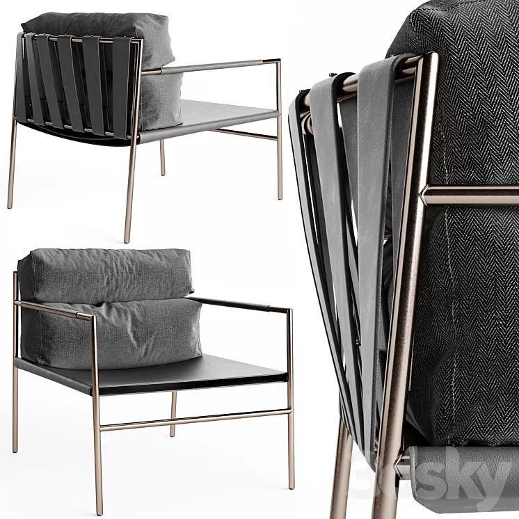 Ritzwell jk armchair 3D Model