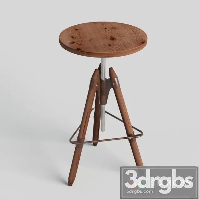 Riva 1920 Ello Chair 3D Model Free