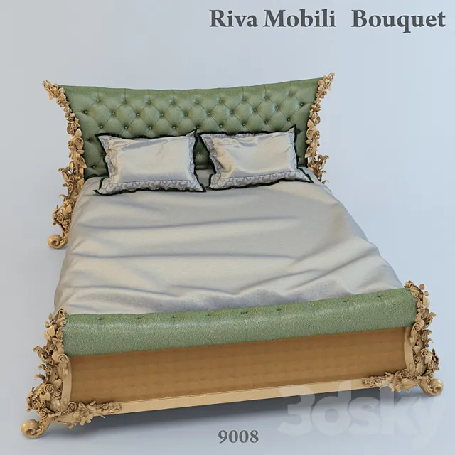 Riva Mobili bedroom Bouquet 3DModel