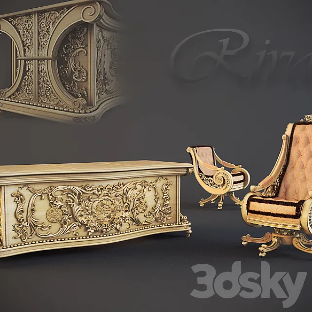 Riva Mobili D'arte-Raffles 3DModel