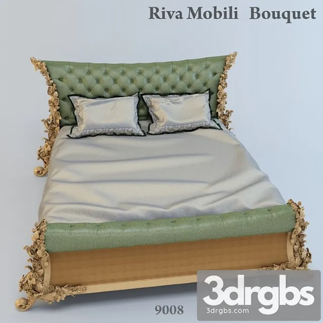 Riva Mobili Spal Nia Bouquet 2 3D Model Free
