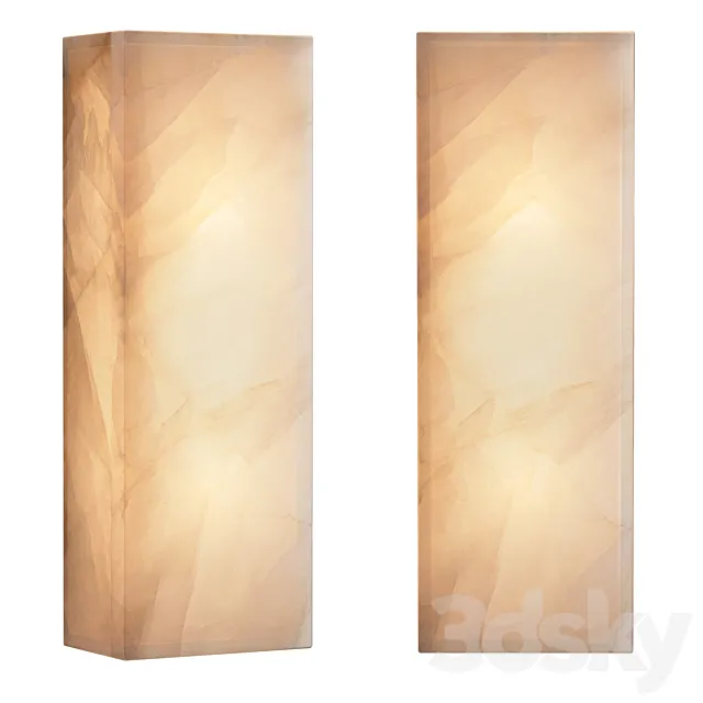RIVAGE GRAND SCONCE 3D Model
