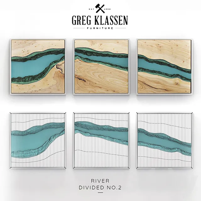 RIVER DIVIDED 3DModel