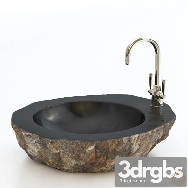 River Rock 3 3D Model Free