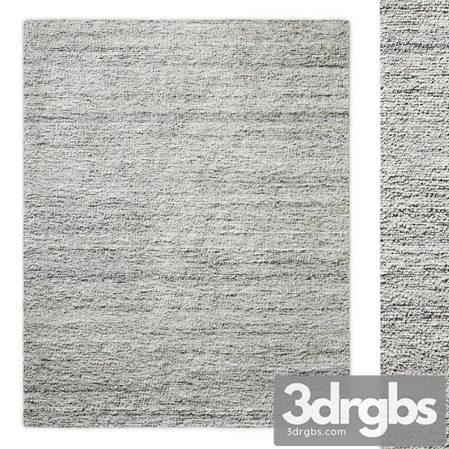 Rivere performance handwoven rug restoration hardware 3D Model Free