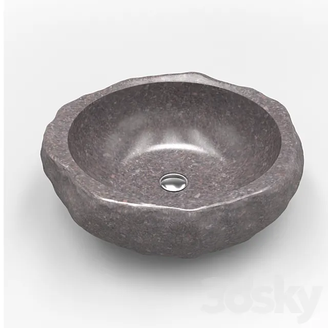 Riverstone Sink (Riverstone) 3D Model