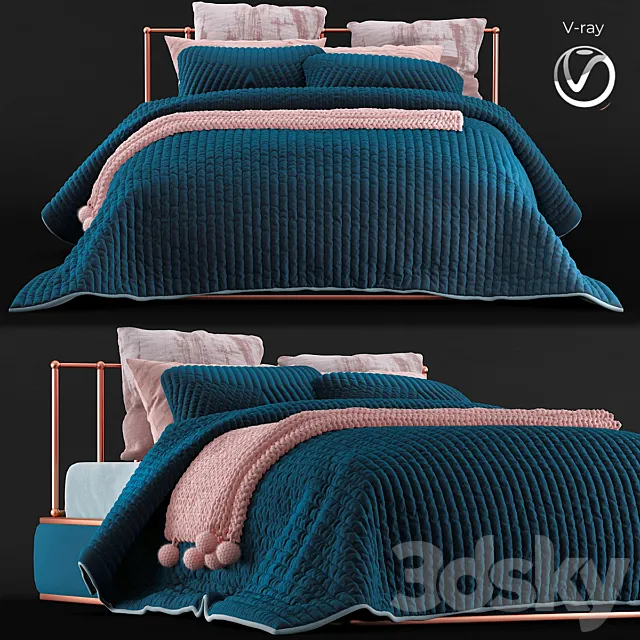 RJL x ADAIRS WINTER Bedroom 3DModel