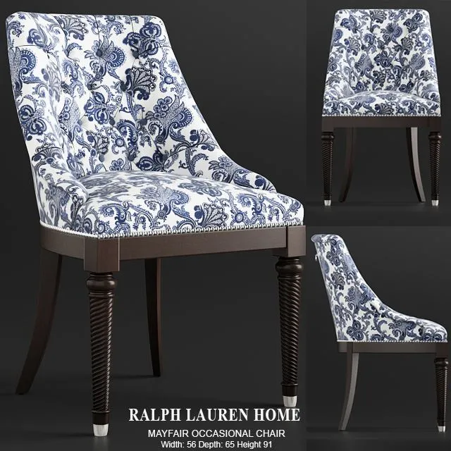 RLH - MAYFAIR OCCASIONAL CHAIR 3D Model