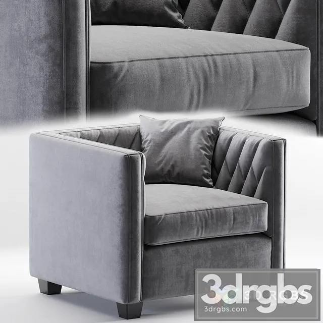 RN Furnishings Chesterfield 3D Model Free