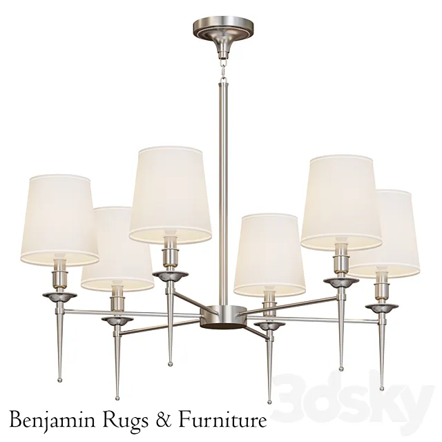 Robert Abbey Cedric Chandelier.3 3DModel
