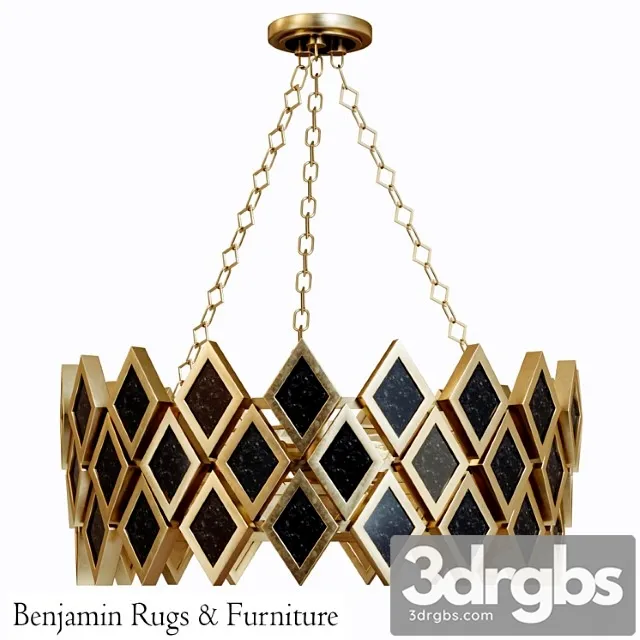 Robert abbey edward chandelier.1 3D Model Free