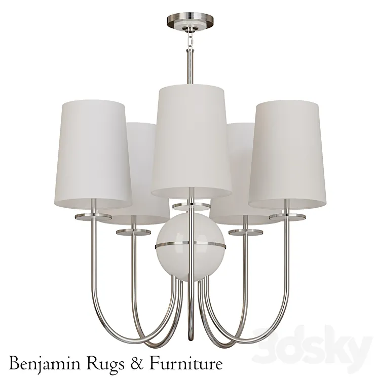 Robert Abbey Fineas Chandeliers.1 3D Model Free