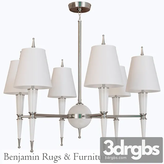 Robert abbey jonathan adler versailles chandelier.4 3D Model Free