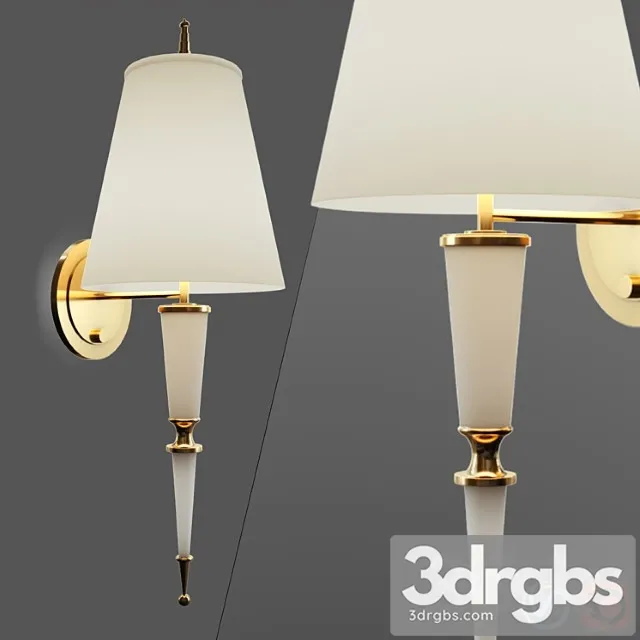 Robert abbey lighting w903 jonathan adler versailles wall sconce 3D Model Free