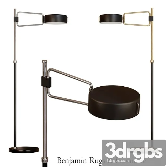 Robert abbey simon 1 bulb floor lamp. 3D Model Free