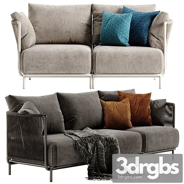 Roberti Queen Sofa 3D Model Free