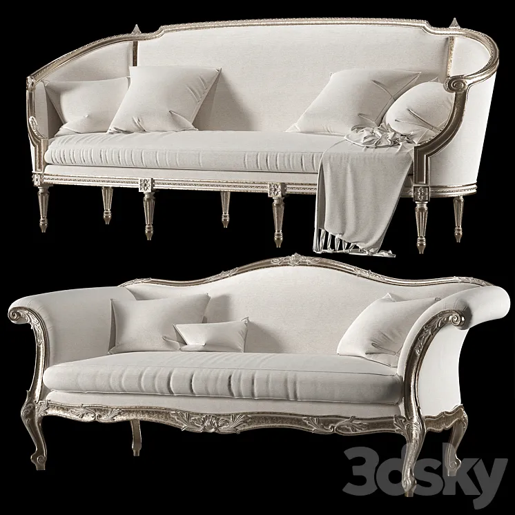 roberto giovannini and eloquence sofa 3D Model Free Download