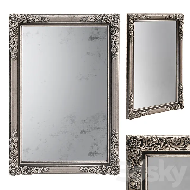 Roberto Giovannini Mirror Art 1007  Lowpoly 3DModel