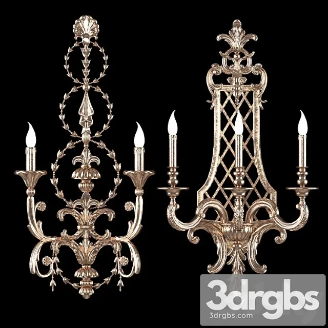 Roberto Giovannini Wall Light Art 1042 3D Model Free