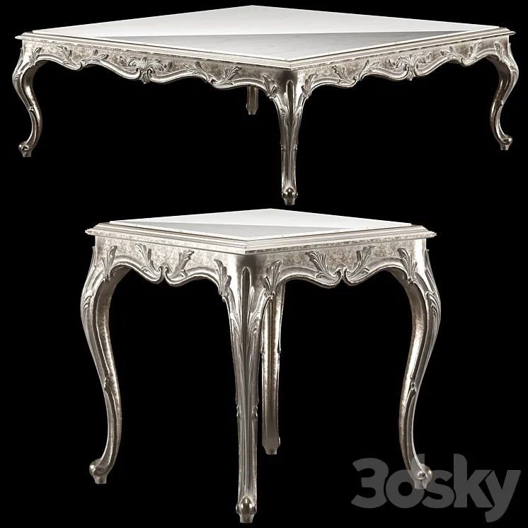 roberto givannini coffee tables ART 1247G 3D Model Free
