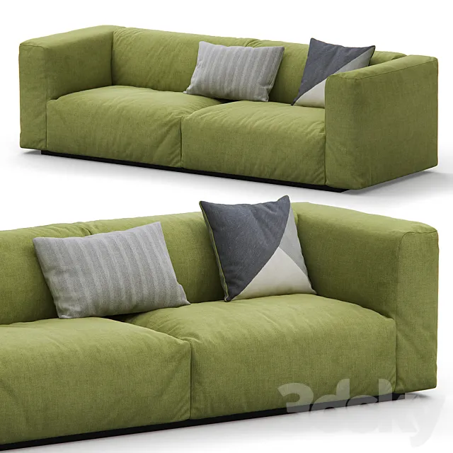 Robin Rizzini Mate Sofa Mdf Italia 3D Model