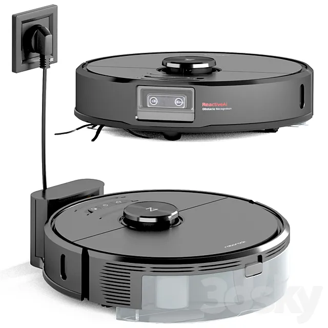 Roborock S6 MaxV Robot Vacuum Cleaner 3D Model