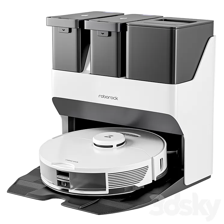 Roborock S7 Pro Ultra – Robot Vacuum Cleaner 3D Model Free Download