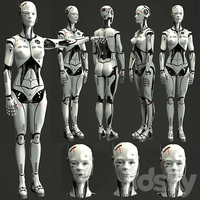 Robot 3D Model